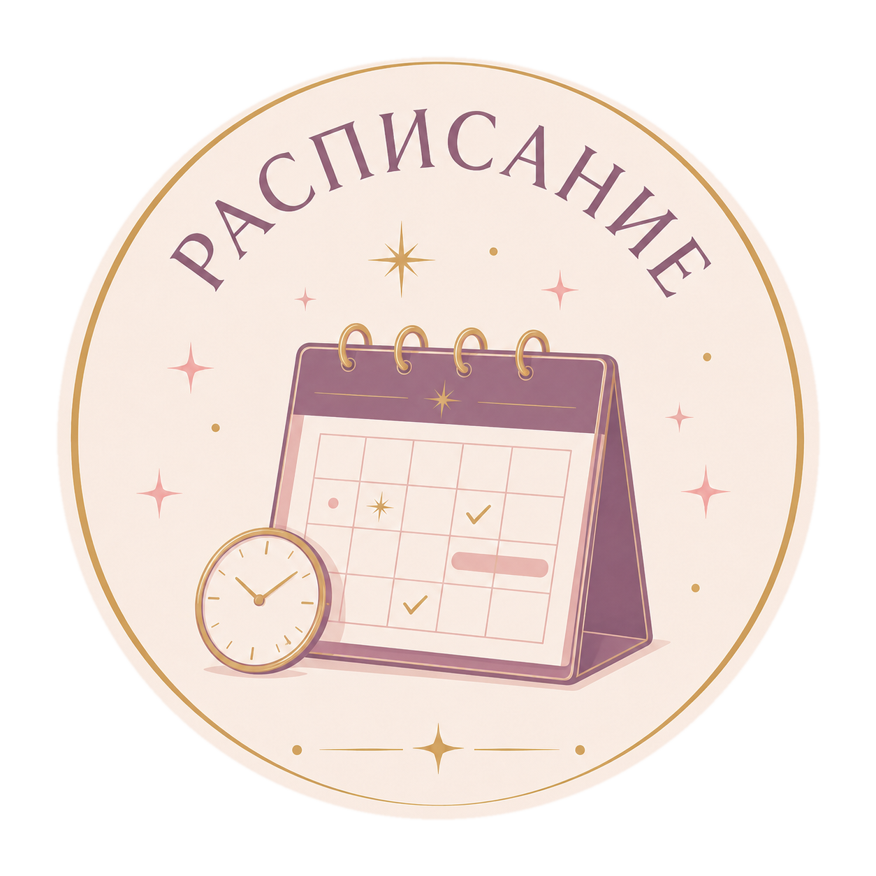 Расписание